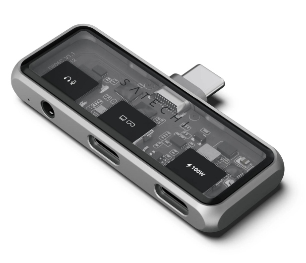 Satechi Mobilny adapter USB-C - 1358275 - zdjęcie